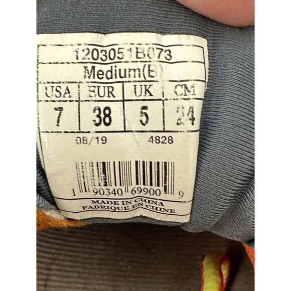 Brooks Ghost12 Orange Turkey Trot Thanksgiving Running Shoes Women's 7B Shoes - Picture 9 of 14